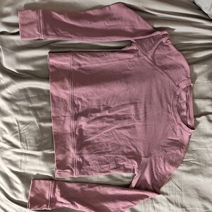 Pink Long Sleeve Sweatshirt